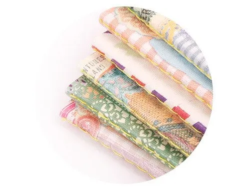 Vintage Collage Stitch Line Note (S) - The Wonderful Wizard Of Oz