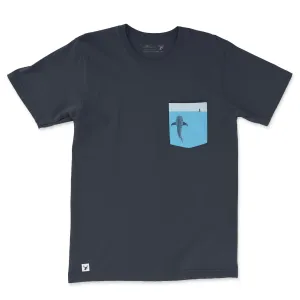 Whale Shark Organic Pocket Unisex T-Shirt
