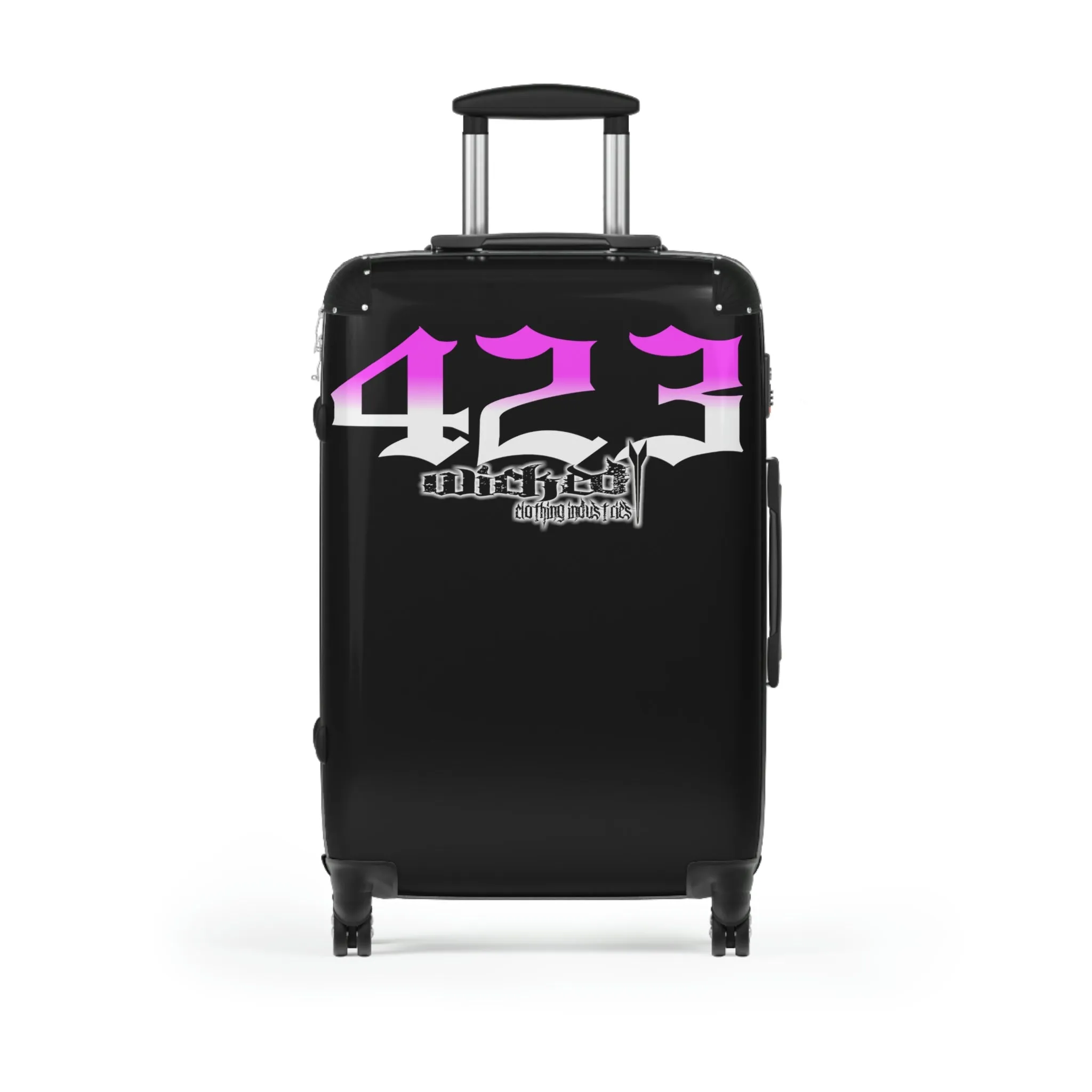 Wicked 423 Hot Pink /White Suitcases