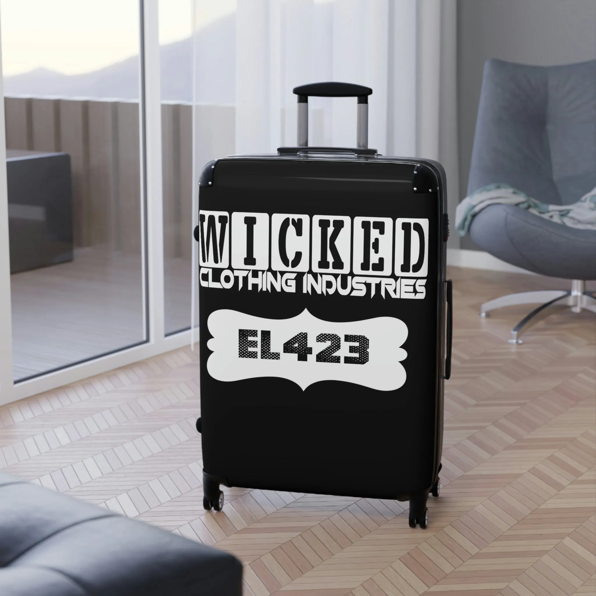 Wicked Block EL423 Suitcase