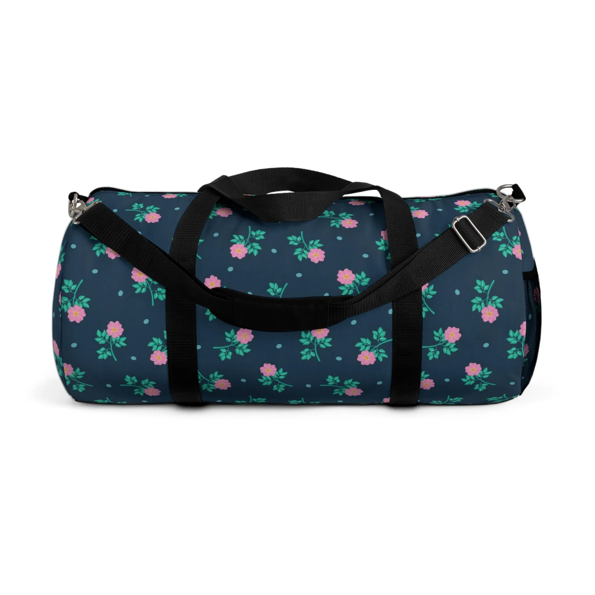 Wild Roses Chintz Duffel Bag