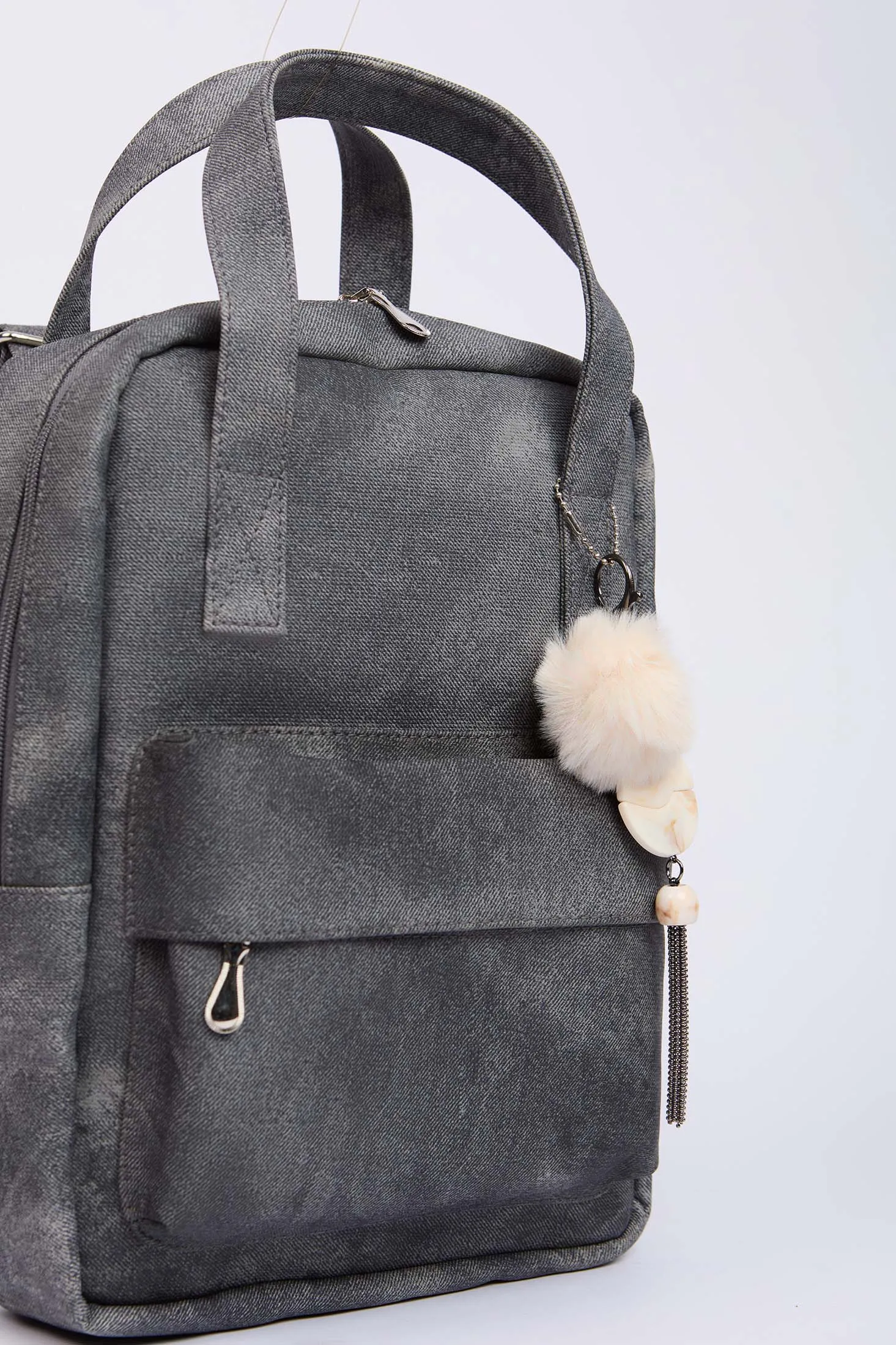 Women Bag Back Pack Denim Multicolor