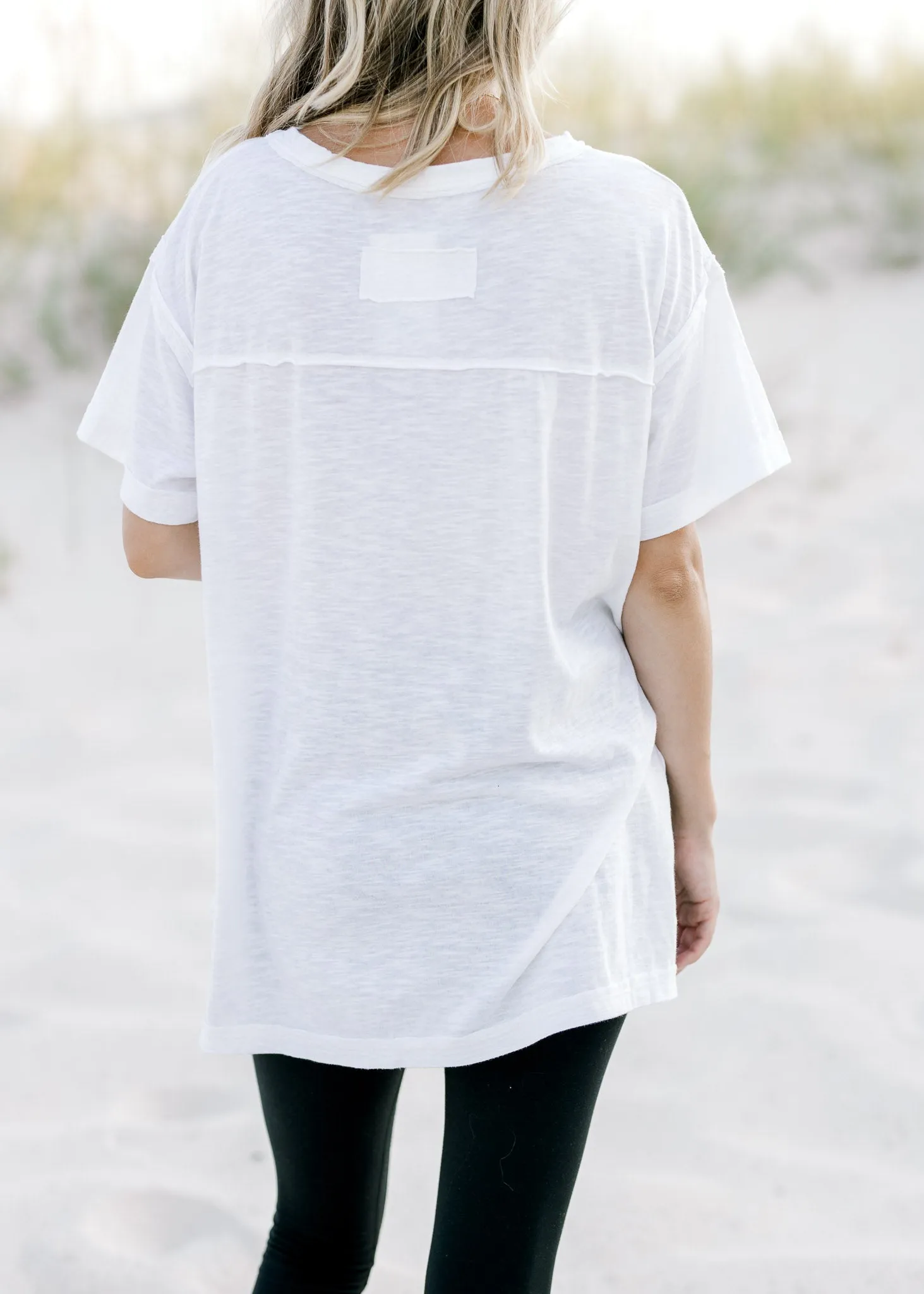 X White Workout Top
