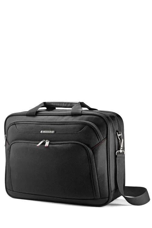 XENON 3 TWO GUSSET BRIEFCASE (Black)