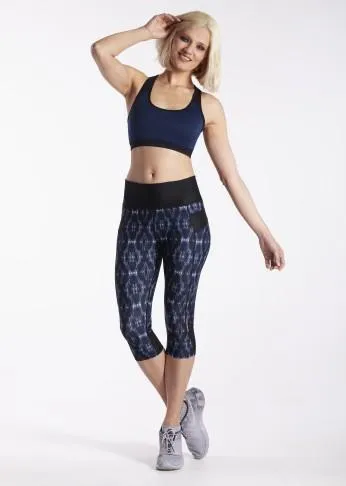 Yoga Pants Shaping Printed Crop