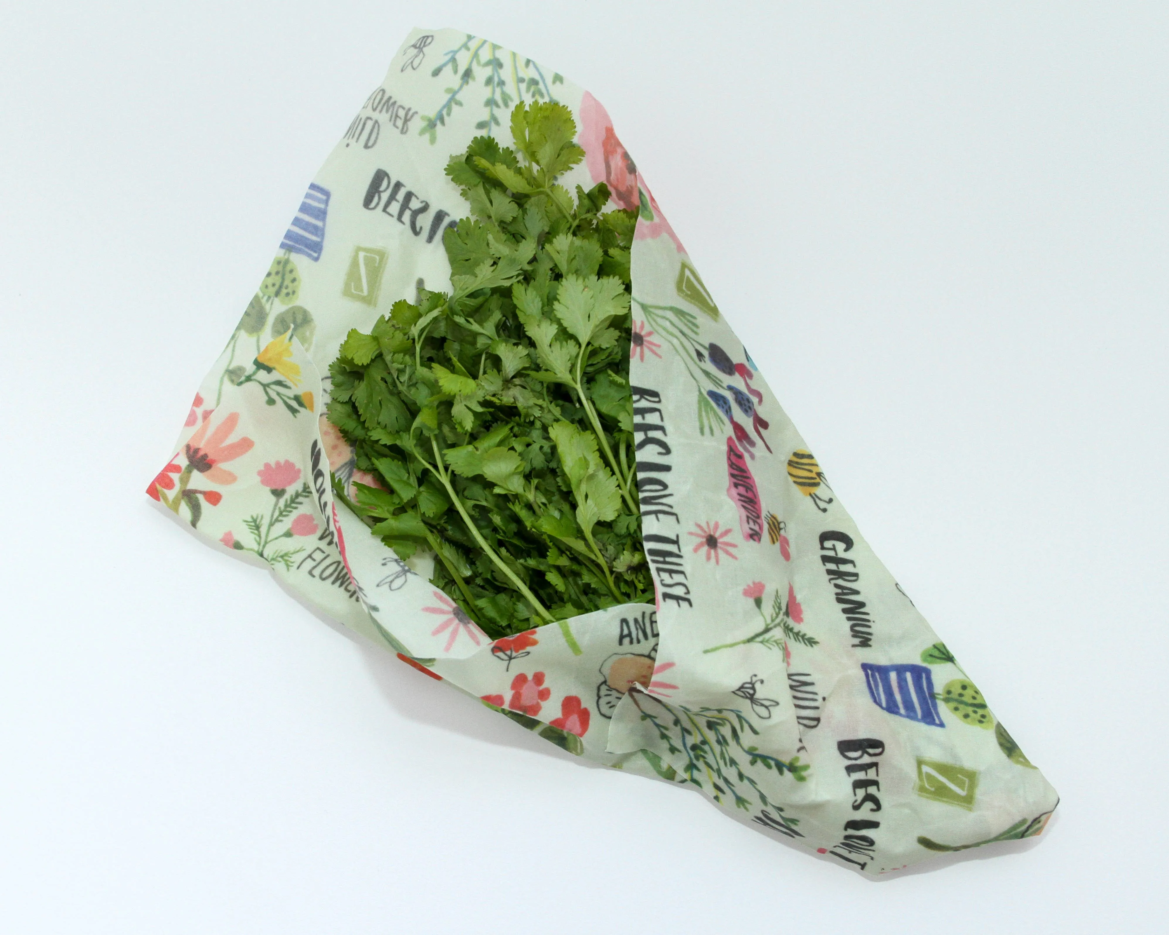 Z Wraps 5-Pack Reusable Food Wrap - Leafy/Bees/Strawberry
